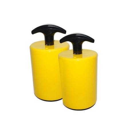 TRANSFORMING TECHNOLOGIES Surface Resistance Probes, Yellow Protective Coating, 5Lbs, Two SR0065